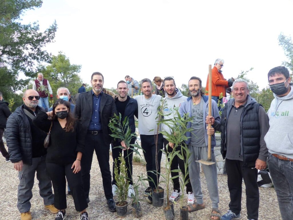 Δήμος Αλίμου: Δενδροφύτευση με 500 δέντρα στην περιοχή του Λόφου Πανί