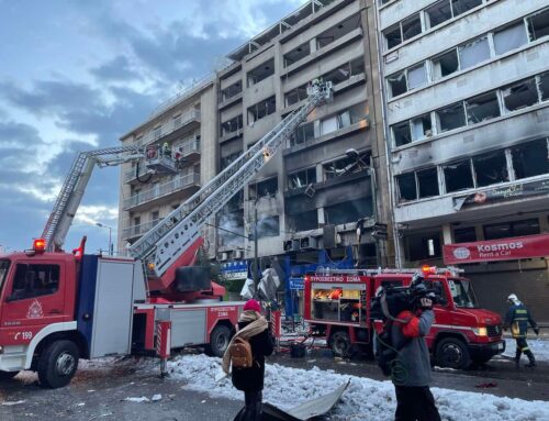 Σημαντικές ζημιές στο κεντρικό κτίριο της Περιφέρειας Αττικής στη Λ. Συγγρού προκάλεσε η έκρηξη σε γειτονικό κτίριο (φωτο)