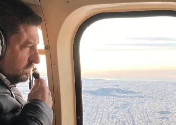 Οι Τούρκοι παρενόχλησαν μέσω ασυρμάτου ελικόπτερο που μετέφερε τον Ν. Χαρδαλιά στον Άη Στράτη