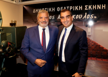 Στα εγκαίνια του νέου δημοτικού θεάτρου Ελληνικού-Αργυρούπολης, «Νίκος Κούρκουλος», ο Περιφερειάρχης Αττικής Γ. Πατούλης