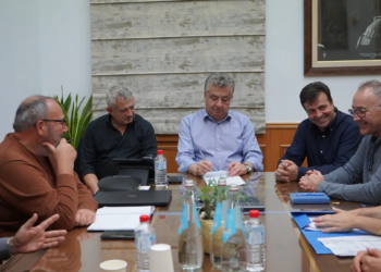 Μελέτες αποκατάστασης βλαβών φραγμάτων της Π.Ε. Ηρακλείου υπέγραψε ο Περιφερειάρχης Κρήτης