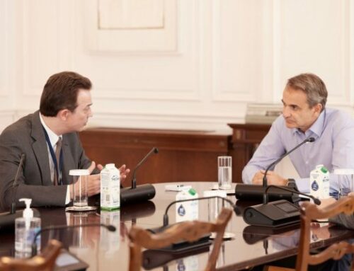 Οι προοπτικές για νέες επενδύσεις συζητήθηκαν στη συνάντηση του πρωθυπουργού με τον διευθύνοντα σύμβουλο της Enagás για νέες επενδύσεις στην Ελλάδα