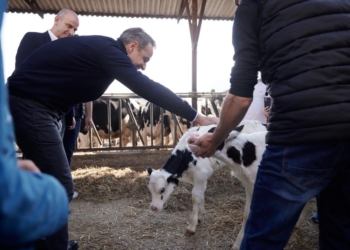 Κυρ. Μητσοτάκης από Πιερία: Η κυβέρνηση θα στηρίξει τους αγρότες και τους κτηνοτρόφους