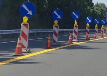 Από την Κυριακή στην κυκλοφορία μία ακόμη λωρίδα, στη νέα εθνική, στο ύψος της Κινέττας