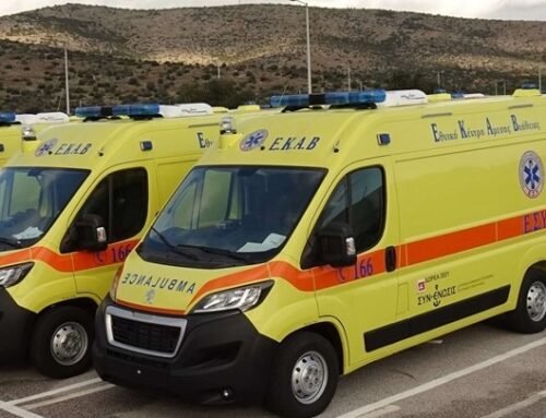 Προσφορά 6 πλήρως εξοπλισμένων ασθενοφόρων στο ΕΣΥ από την Ένωση Ελλήνων Εφοπλιστών