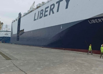 Το αμερικανικό οχηματαγωγό «LIBERTY PRIDE» κατέπλευσε στο λιμάνι της Αλεξανδρούπολης