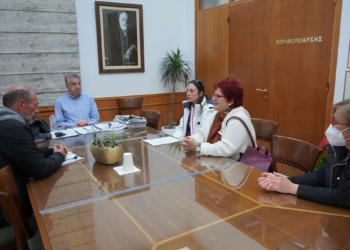 Συνάντηση Περιφερειάρχη Κρήτης με την διοίκηση του Περιφερειακού Τμήματος Κρήτης του Συνδέσμου Κοινωνικών Λειτουργών Ελλάδας