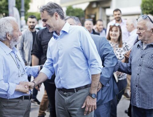 Κυρ. Μητσοτάκης: “Ψηφίζουμε 25 Ιουνίου, δεν πάμε για μπάνιο” – Η βόλτα στο Μοσχάτο, οι περιοδείες