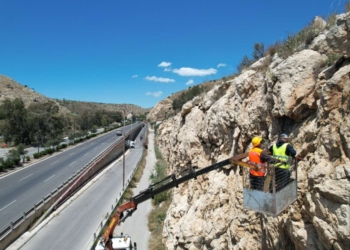 Παρεμβάσεις οδικής ασφάλειας στο Σχιστό από την Περιφέρεια Αττικής
