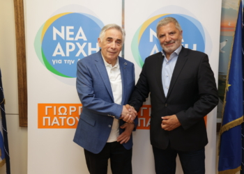 Γ. Πατούλης: Καλωσορίζουμε στην ομάδα μας  μια σημαντική προσωπικότητα των επιστημών και της τέχνης τον Θ. Πελεγρίνη