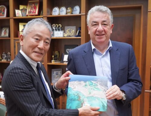 Συνάντηση Περιφερειάρχη Κρήτης με τον Πρέσβη της Ιαπωνίας στην Ελλάδα