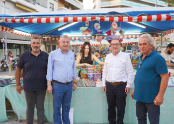 Στην 43η έκθεση βιβλίου του Συλλόγου Εκδοτών και Βιβλιοπωλών Ηρακλείου ο Περιφερειάρχης Κρήτης