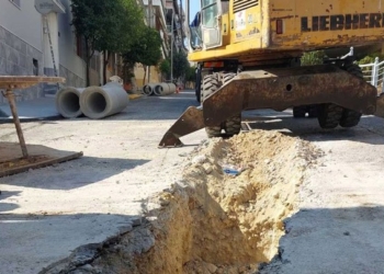 Με εντατικούς ρυθμούς προχωρά το μεγάλο αντιπλημμυρικό έργο στο Κερατσίνι