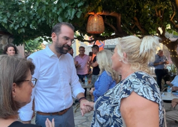Αντίρριο, Γαλατά και Ματαράγκα επισκέφτηκε ο Νεκτάριος Φαρμάκης
