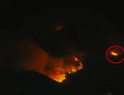 Δείτε το αποκαλυπτικό βίντεο με τη ραγδαία εξάπλωση της πυρκαγιάς στην Πάρνηθα