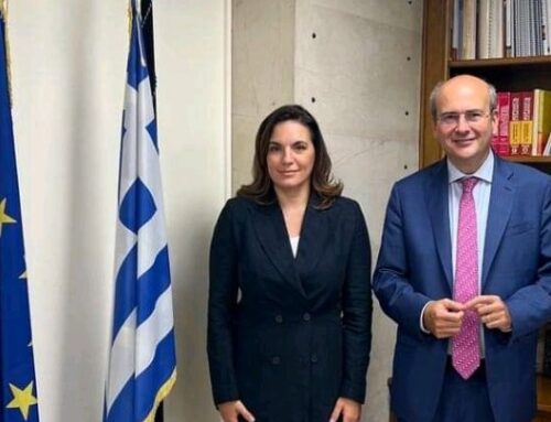 Η θωράκιση του ελληνικού τουρισμού απέναντι στην κλιματική αλλαγή, στη συνάντηση της Ό. Κεφαλογιάννη με τον Κ. Χατζηδάκη