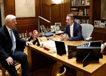 Το αναπτυξιακό πρόγραμμα για το Ιόνιο στη συνάντηση του Κυρ. Μητσοτάκη με τον νεοεκλεγέντα περιφερειάρχη Γιάννη Τρεπεκλή