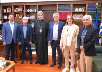 Συνάντηση Αρχιεπισκόπου Αρμενίων με τον Περιφερειάρχη Κρήτης