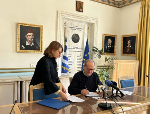 Σύμβαση για το οδικό δίκτυο στη νοτιοδυτική Γορτυνία υπέγραψε ο περιφερειάρχης Πελοποννήσου Π. Νίκας