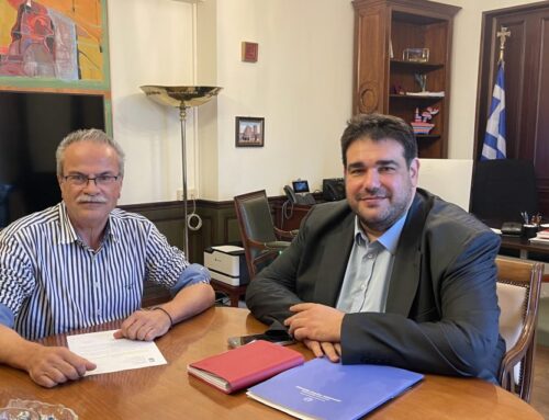 Συνάντηση του Γ. Μαλανδράκη με τον Θ. Λιβάνιο για θέματα ΟΤΑ και Δήμου Πλατανιά