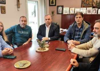 Συνάντηση Δημάρχου Θάσου με το Σωματείο Εργαζομένων 6ου ΕΚΑΒ Καβάλας
