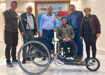 Με τη στήριξη της Περιφέρειας Κρήτης για το παγκόσμιο ρεκόρ 24ωρου με αμαξίδιο