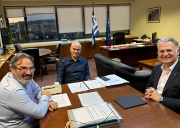 Περιφέρεια Πελοποννήσου: Συνάντηση Δ. Πτωχού με τον Υφυπουργό Περιβάλλοντος και Ενέργειας Ν. Ταγαρά