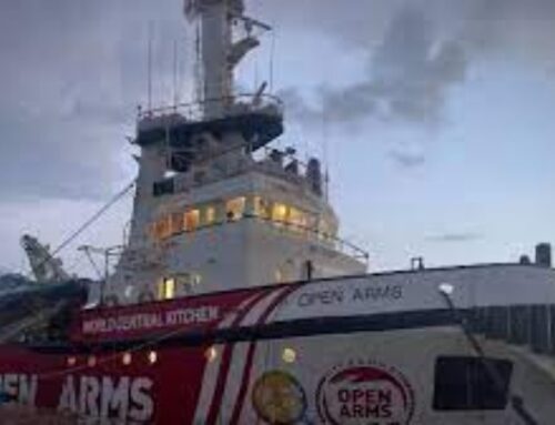 Αναχώρηση από τη Λάρνακα του 2ου πλοίου μεταφοράς ανθρωπιστικής βοήθειας στη Γάζα