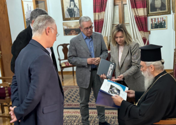 Παράδοση του έργου της Ι.Μ. Ταξιάρχη Μιχαήλ της Μούρας Παλαιοχωρίου από την Περιφέρεια Πελοποννήσου