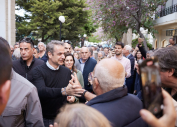 Κυρ. Μητσοτάκης: Να μην πάρουμε αψήφιστα τις Ευρωεκλογές – Η κυβέρνηση δεν έχει «κατεβάσει τα μολύβια» (φωτογραφίες)