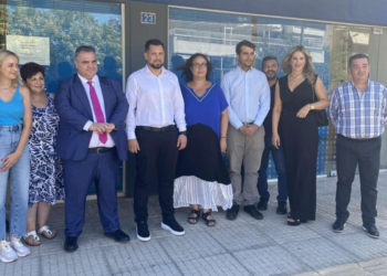 Δ. Ηλιούπολης: Επίσκεψη του Υφυπουργού Εσωτερικών Β. Σπανάκη στο Κ.Ε.Π Αγίας Μαρίνας