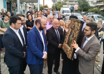 Δήμος Λυκόβρυσης-Πεύκης: Με κάθε επισημότητα η υποδοχή της εικόνας της Παναγίας Χοζοβιώτισσας
