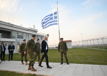 Στον Έβρο ο Νίκος Δένδιας (video)
